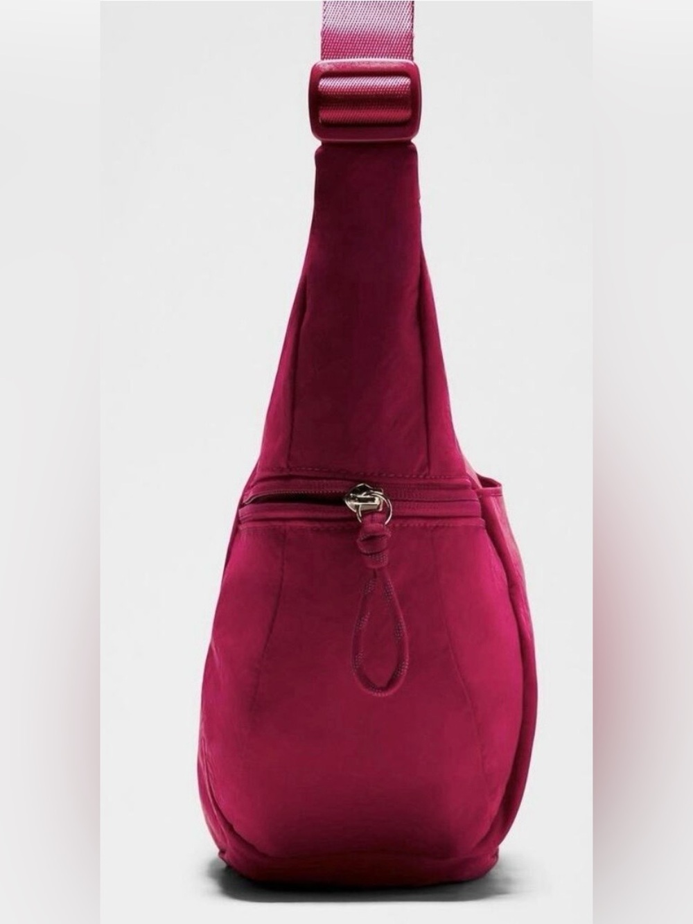 New Lululemon Slouchy Sling Berry Rumble Bag Crossbody Shoulder Bag - Picture 5 of 12
